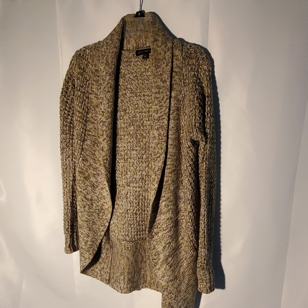 Green Cardigan Sweater